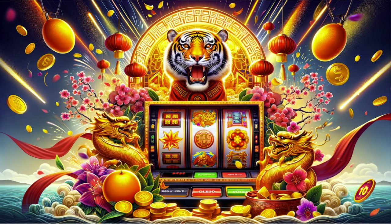 Red Tiger slot game interface showing Aviator multiplier display